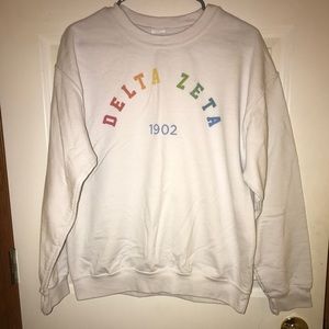 Delta Zeta crew neck
